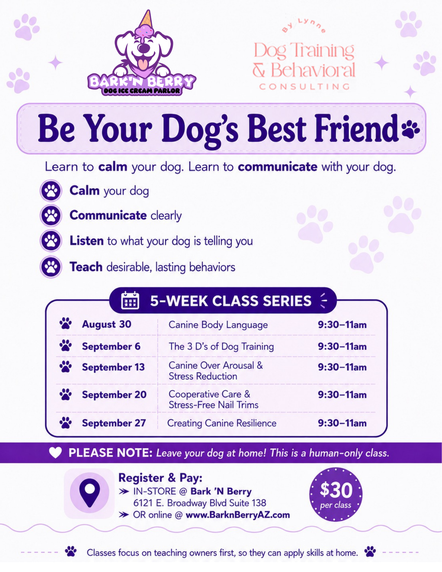 AFFORDABLE CANINE TRAINING w/ Lynne Stott