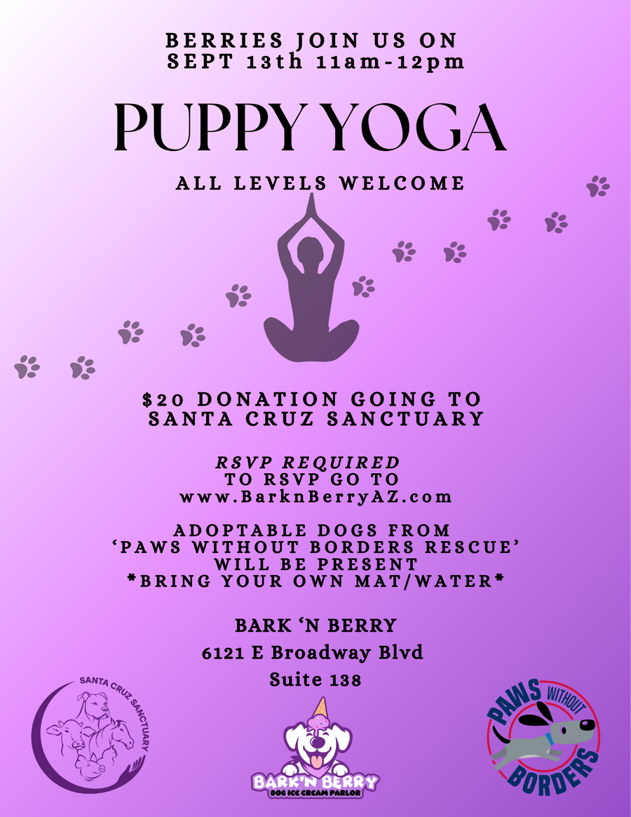 PUPPY YOGA
