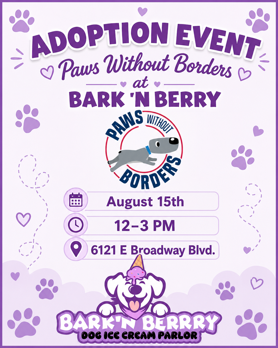 PAWS WITHOUT BORDERS ADOPTION EVENT